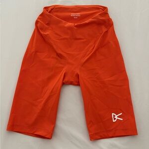 District Vision Maya Pocketed Half Tights Infrared/Orange Small